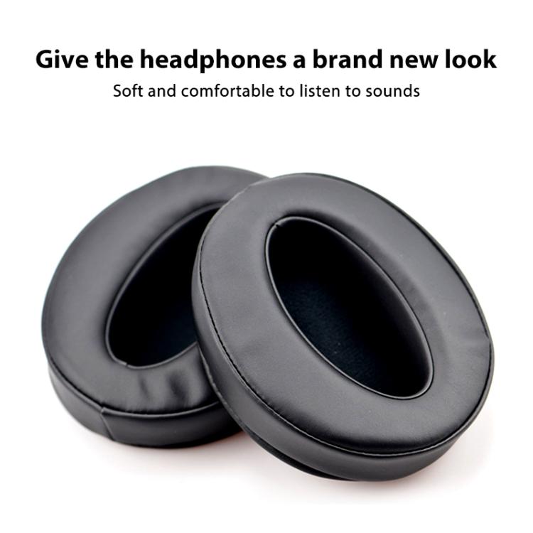 2pcs Insert Replacement Earpads For Sennheiser HD4.30 / HD350BT / HD400s / HD420s / HD458BT / HD300 / HD4.50 / HD4.40BT, Protein Leather Black, Protein Leather White, Protein Leather Apricot, Sackcloth Grey, Protein Leather + Sackcloth, Mesh Black     ...