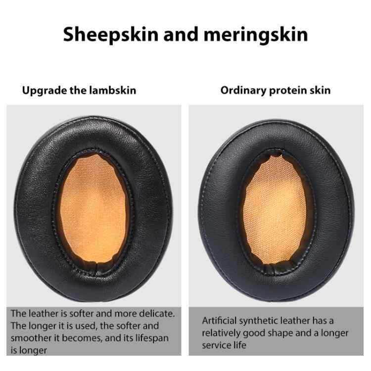 2pcs Insert Mesh Replacement Earpads For Sennheiser MOMENTUM 2.0