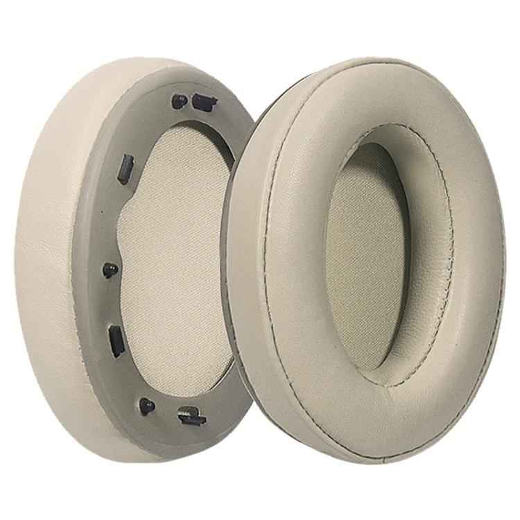 2 Pack Spliced Lambskin Earphone Replacement Earpads Pads For Sony WH-1000XM3