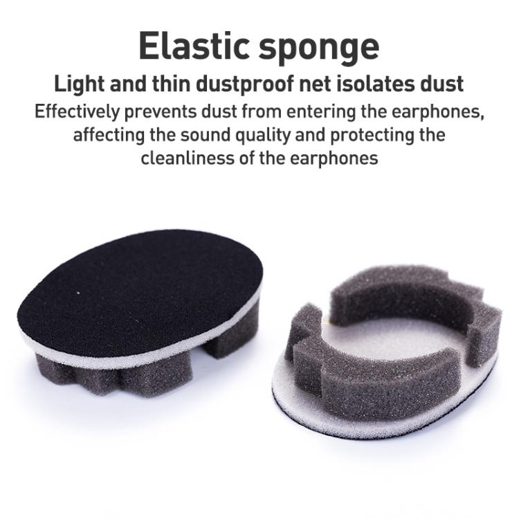2 Pack Spliced Lambskin Earphone Replacement Earpads Pads For Sony WH-1000XM3, Spliced Lambskin(Black), Spliced Lambskin(Champagne)