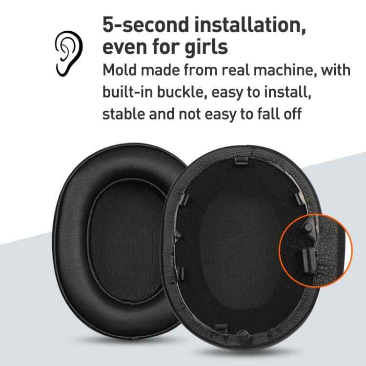 2 Pack Football Net Earphone Replacement Earpads Pads For Sony WH-1000XM5