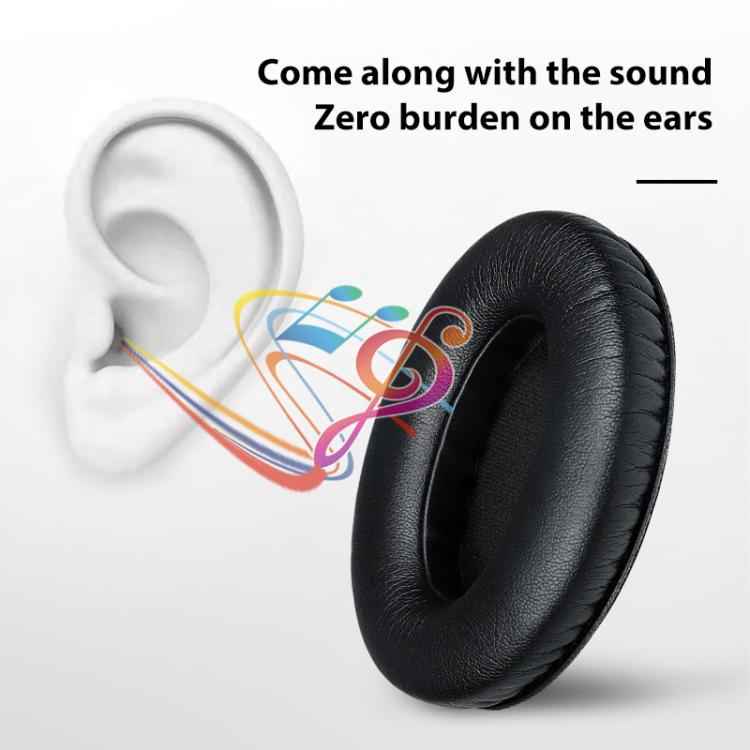 2pcs Snap-on Replacement Earpads For Sennheiser HD201 / HD201S / HD180 / HD418 / HD419 / HD421 / HD428 / HD429 / HD438 / HD439 / HD448 / HD450