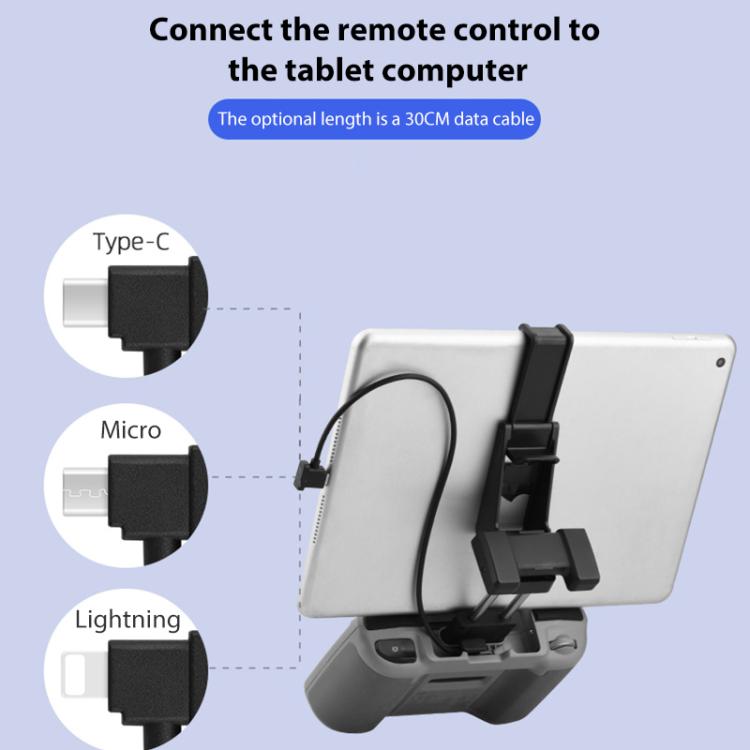 BRDRC Converting Data Cable for DJI Mini 4 Pro / Mavic 3 / Air 2 / Air 2S, 15cm Type-C to Type-C, 15cm Type-C to Android, 15cm Type-C to 8 Pin, 30cm Type-C to Type-C, 30cm Type-C to Android, 30cm Type-C to 8 Pin, 30cm Type-C to Type-C + Holder         ...