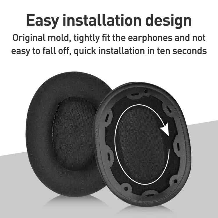 2pcs Ice Silk Cloth Earphone Replacement Earpads Pads For Sony INZONE H3