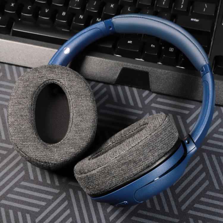 2pcs Skin-friendly Velvet Earphone Replacement Earpads Pads For Sony WH-CH700N / MDR-ZX780 / ZX770