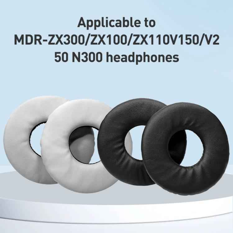 2pcs Lambskin Earphone Replacement Earpads Pads For Sony MDR-ZX300 / ZX100 / ZX110