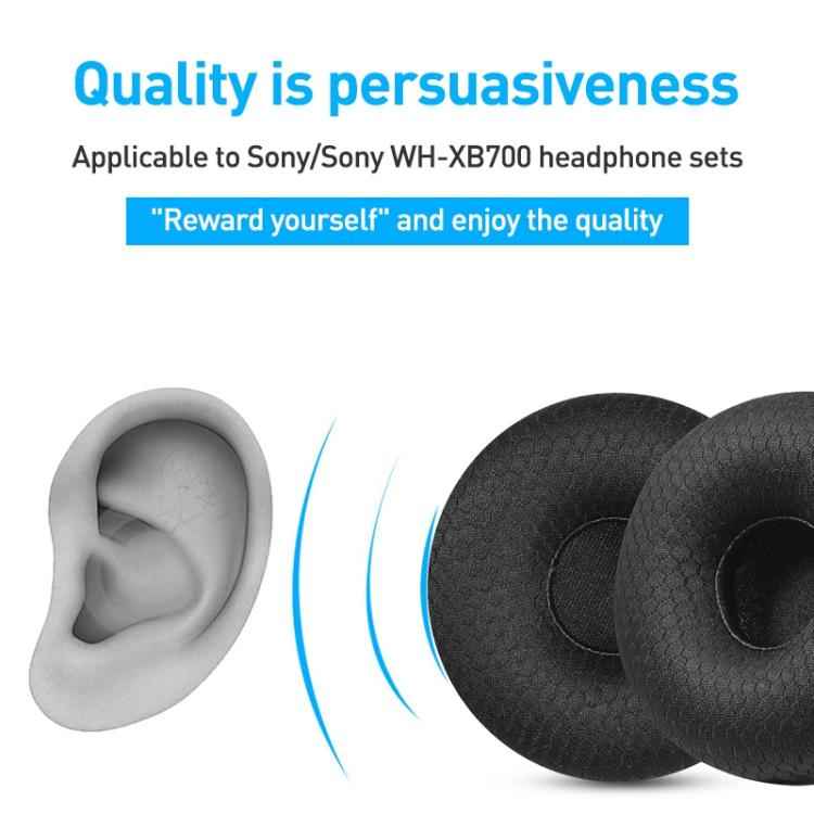 2pcs Football Net Earphone Replacement Earpads Pads For Sony WH-XB700