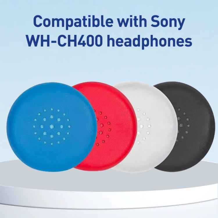 2pcs Protein Leather Earphone Replacement Earpads Pads For Sony WH-CH400