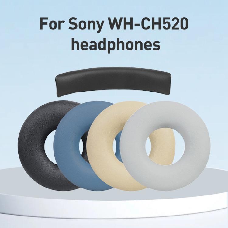 Headphone Protein Leather Headband Protective Cover For Sony WH-CH520
