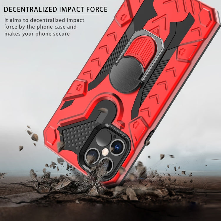 Iron Knight Series 2 in 1 PC + TPU Phone Case with Ring Holder, For iPhone 12 / 12 Pro, For iPhone 12 Pro Max