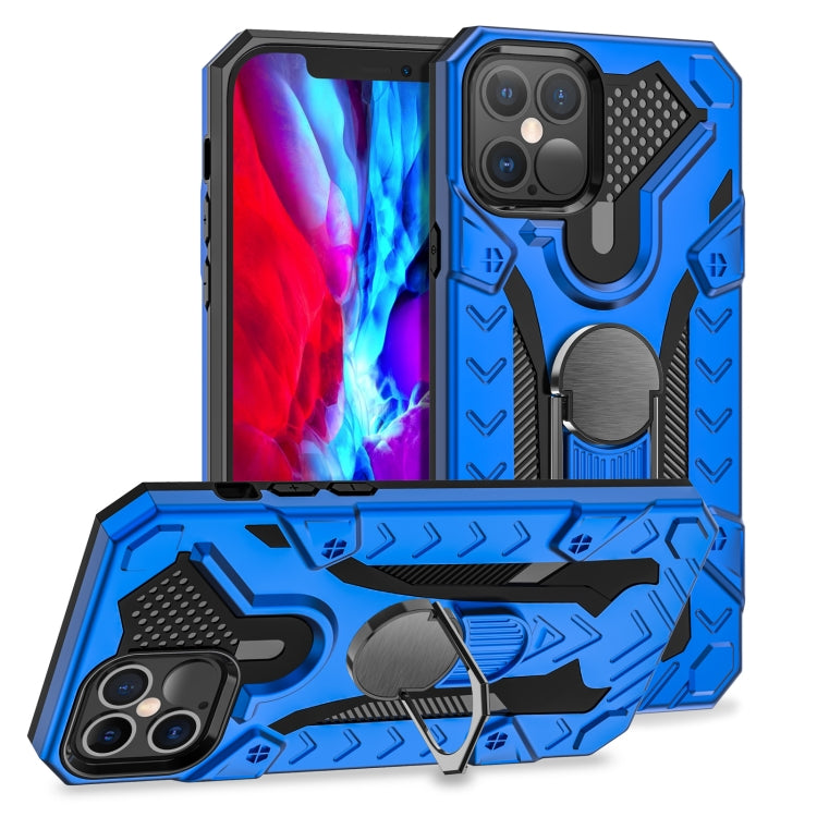Iron Knight Series 2 in 1 PC + TPU Phone Case with Ring Holder, For iPhone 12 / 12 Pro, For iPhone 12 Pro Max