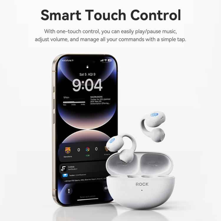 ROCK EB500 RAU07590 Bluetooth 5.4 Wireless EarCuffs Earphones