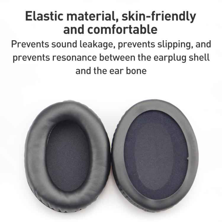 2pcs Protein Leather Splicing Earphone Replacement Earpads Pads For HyperX Cloud 1 / I / 2 / II / 3