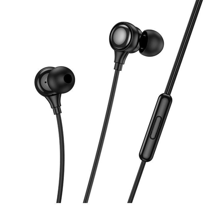 hoco M116 3.5mm Plug Benevolent Universal Earphones with Microphone, M116 3.5mm