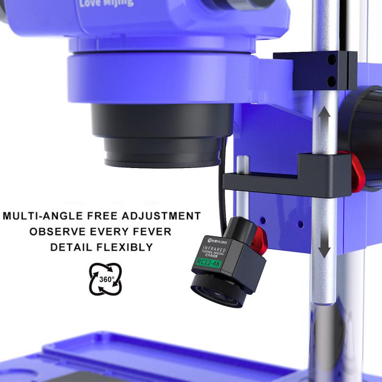 Mijing RC12-4K Ultra HD Independent Thermal Imaging Connected Most Microscope, Mijing RC12-4K