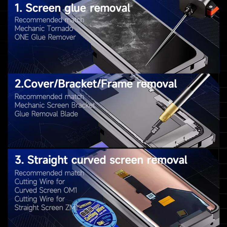 Mechanic Elite One 360 Rotating Screen Separate Machine Built-in Vacuum Pump