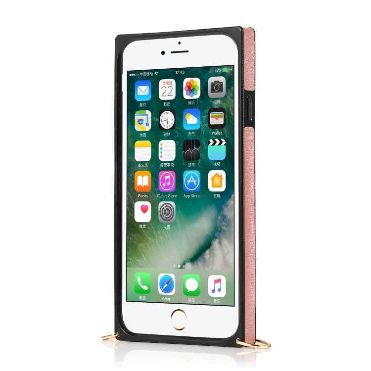 Wrist Strap PU+TPU Shockproof Protective Case with Crossbody Lanyard & Holder & Card Slot, For iPhone 6, For iPhone 7 / 8 / SE 2020, For iPhone 6 Plus, For iPhone 8 Plus / 7 Plus, For iPhone XS / X, For iPhone XR, For iPhone XS Max, For iPhone 11      ...