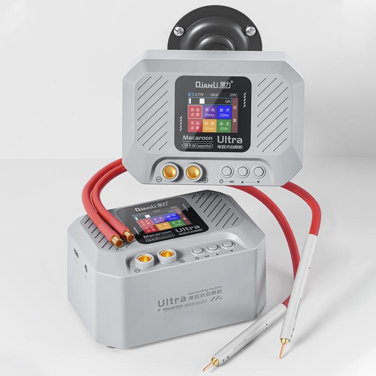 Qianli Macaron Ultra Capacitive Battery Spot Welding Machine for 0.1-0.4mm Thick Nickel Sheet, US Plug, EU Plug