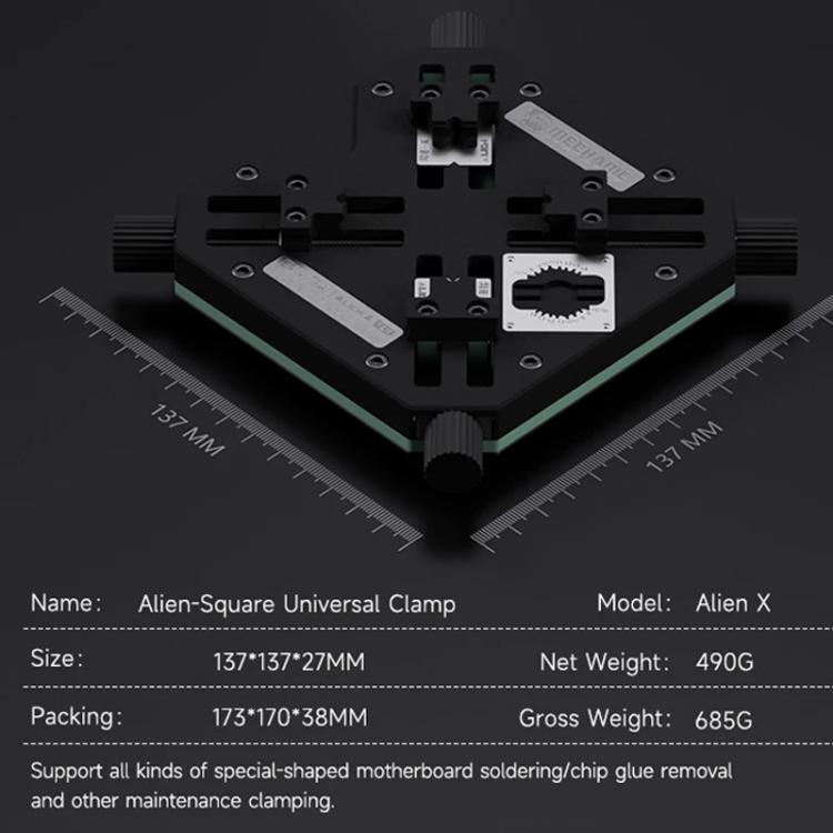 Mechanic Alien X V2.0 360 Clamping Universal Motherboard Fixture, Mechanic Alien X V2.0(Original)