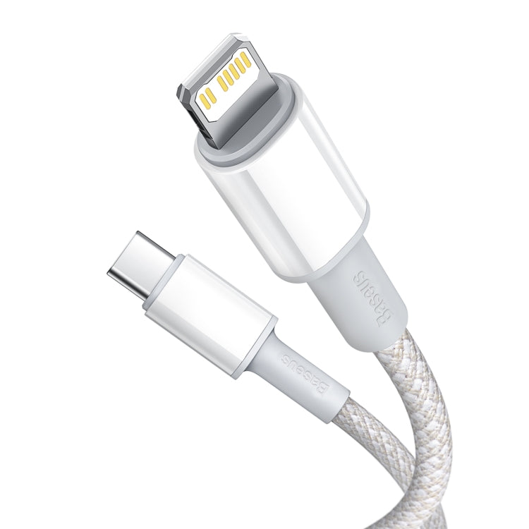 Baseus 20W Type-C / USB-C to 8 Pin PD High-density Braided Fast Charging Data Cable, Length: 2m, Length: 2m