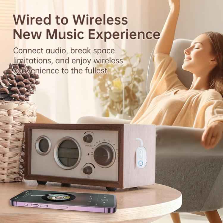 BT-13 2 in 1 Car Wireless Audio Adapter 3.5mm Audio Receiver Transmitter