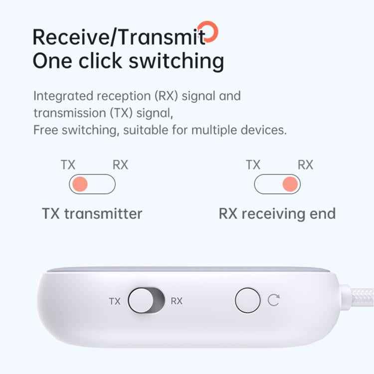 BT-20 2 in 1 Car Wireless Audio Adapter 3.5mm Audio Receiver Transmitter