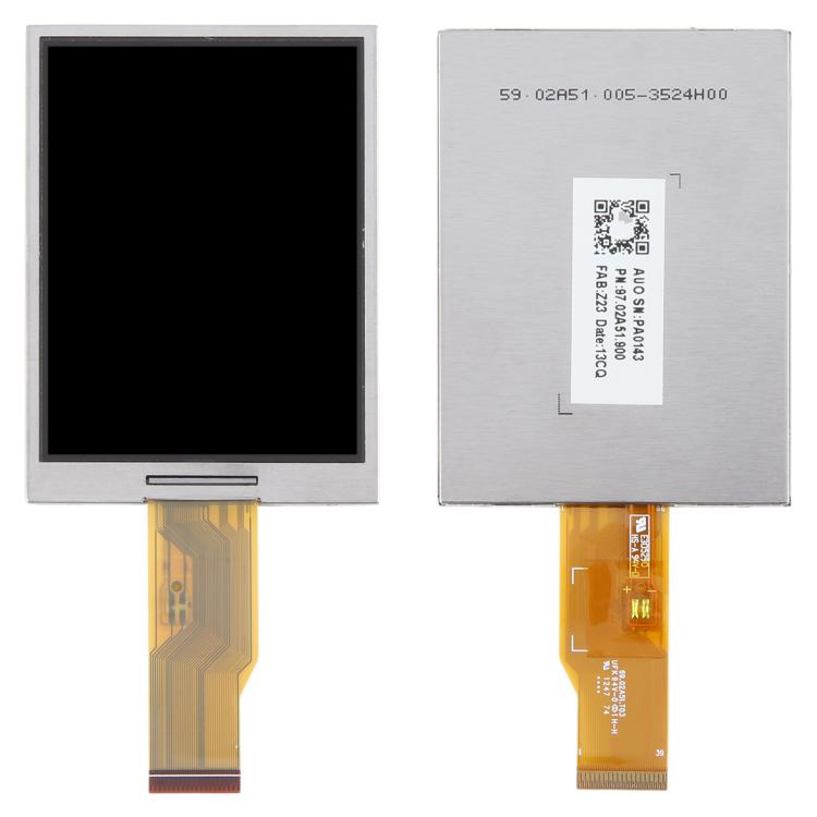 Écran LCD rétroéclairé pour Fujifilm FinePix JZ505, JZ500, JZ305, JZ300, JZ200, JZ100, JZ110