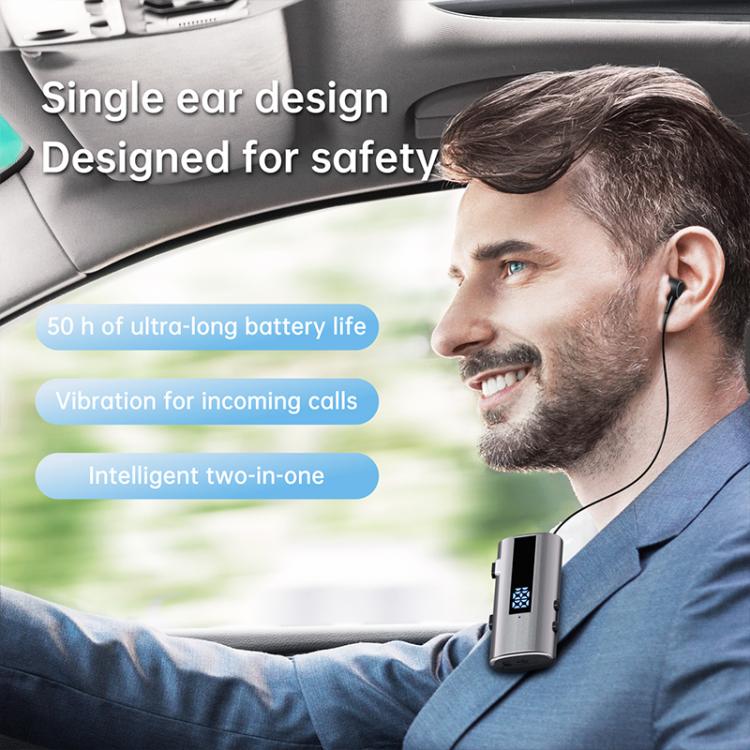 K92 Collar Clip Wireless Bluetooth Earphone