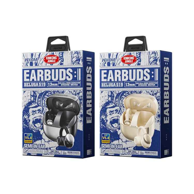 WK Beluga S19 Jungle Series Celestial Clip-On Wireless Earbuds