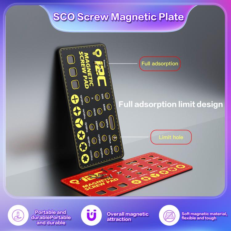 i2C SCO Full Adsorption Magnetic Screw Plate