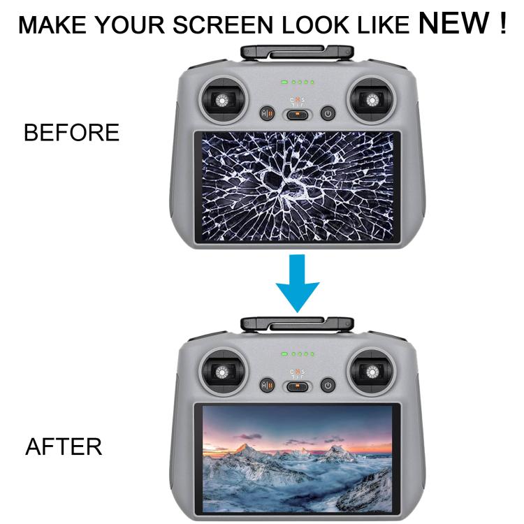 Pantalla LCD original con digitalizador completo para control remoto, compatible con DJI RC Pro 2, DJI Mavic 4 Pro, DJI Air 3s, DJI RC 2 y DJI Air 3.