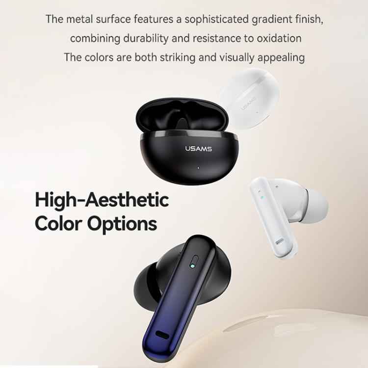USAMS Echo E02 ANC and ENC In-Ear TWS Wireless Bluetooth Earphones