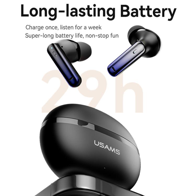 USAMS Echo E02 ANC and ENC In-Ear TWS Wireless Bluetooth Earphones