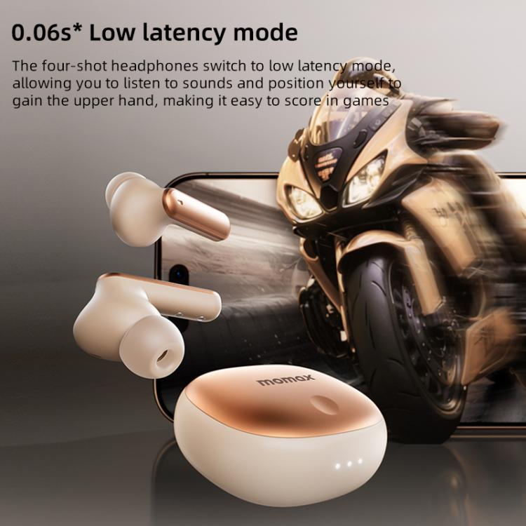 MOMAX 1-Vibe Lite True Wireless Noise Cancelling BT5.4 Earphones