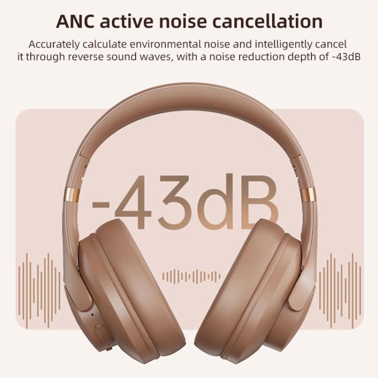 BT048NC Over-ear ANC and ENC Noise Reduction Wireless Headphones