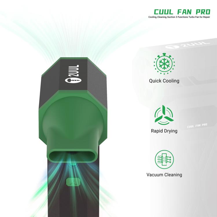 2UUL DA97 Cuul Fan Pro Cooling + Cleaning + Suction 3 in 1 Turbo Fan