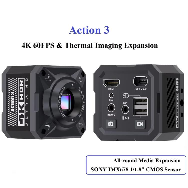 Mechanic Action3 HDMI / USB Thermal Imaging 4K HD Microscope Camera