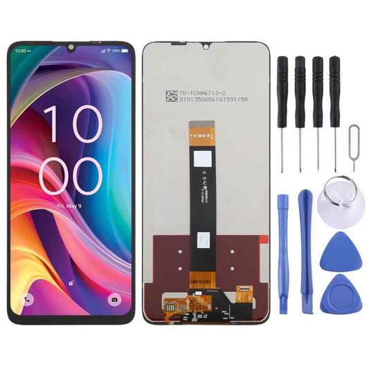 LCD Screen with Digitizer Full Assembly, For TCL K33 5G T513V, For TCL K32 5G T513W, For TCL 60 SE T517H, For TCL 60 5G T521H, For TCL 605 T517D, For TCL 60R T519H
