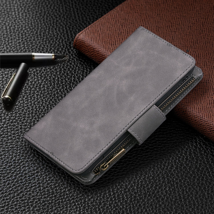 Skin Feel Detachable Magnetic Zipper Horizontal Flip PU Leather Case with Multi-Card Slots & Holder & Wallet & Photo Frame & Lanyard, For Samsung Galaxy Note20 Ultra, For Samsung Galaxy Note20, For iPhone 12 Pro Max