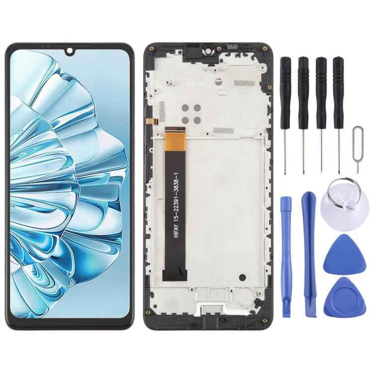 LCD Screen Digitizer Full Assembly with Frame