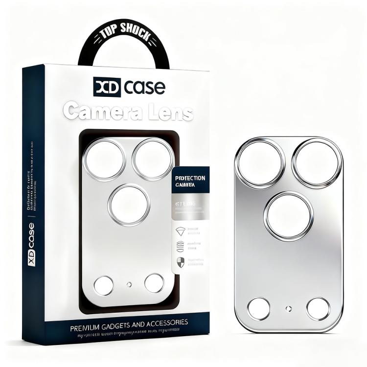 XDcase Titanium Alloy Hollow Camera Lens Protector, For iPhone 17 Pro Max, For iPhone 17 Pro
