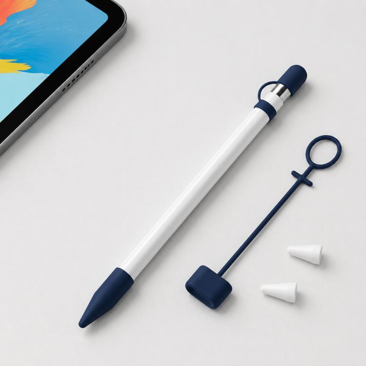 XDcase 4 in 1 Anti-lost Silicone Protective Cover Set, For Apple Pencil 1