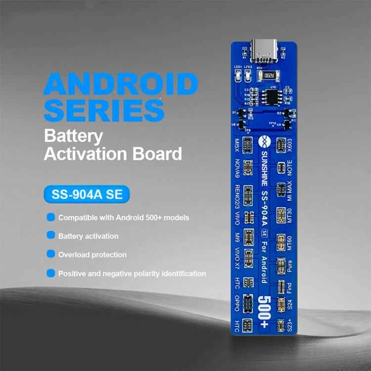 SUNSHINE SS-904A SE Universal Android Phones Battery Activation Board with Auto Polarity