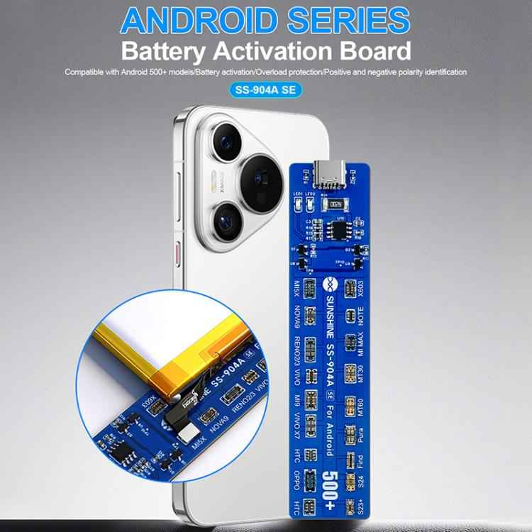 SUNSHINE SS-904A SE Universal Android Phones Battery Activation Board with Auto Polarity