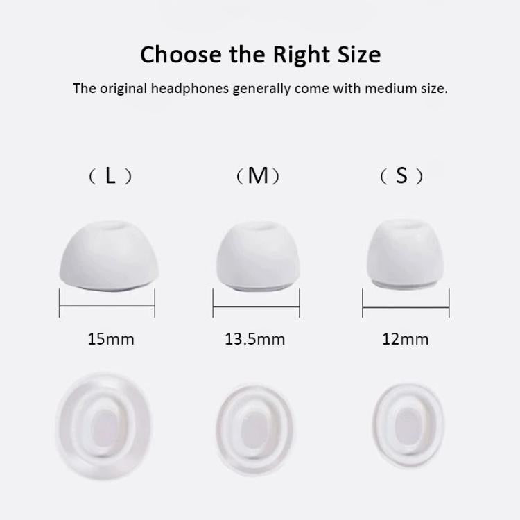 XDcase 4 Pairs Silicone Earplugs with Pressure Relief Holes L / M / S / XS Size, L / M / S / XS