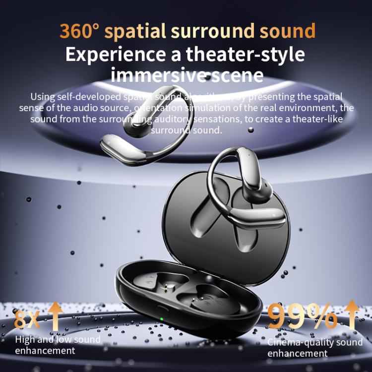Q102 ENC Noise Reduction Ear-hook Bluetooth 5.4 Wireless Earphones