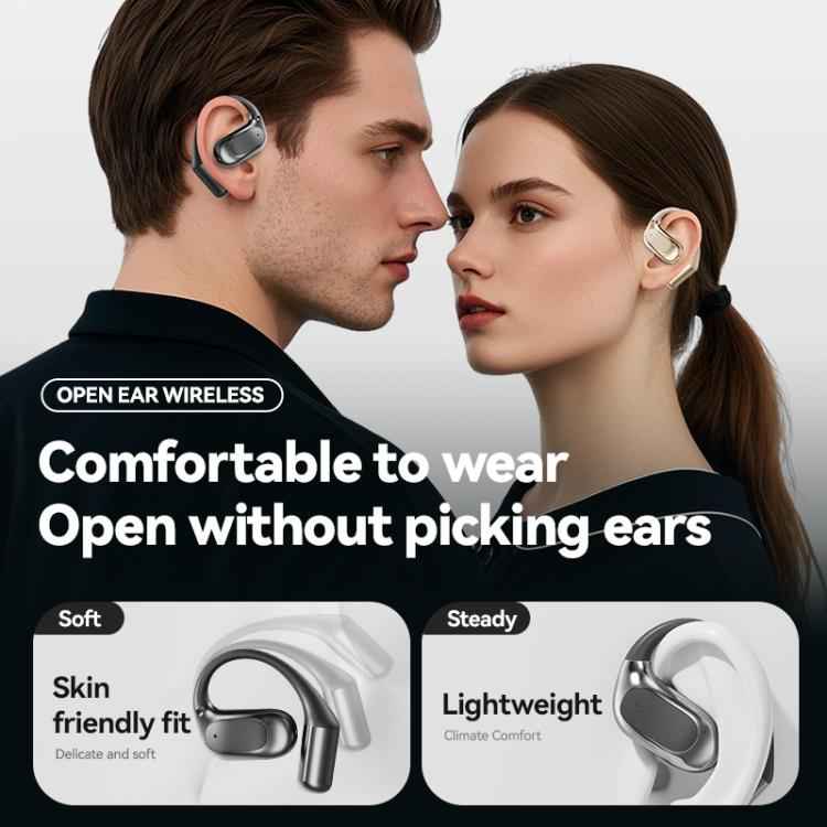M114 Open Noise Reduction Ear-hook Bluetooth 5.4 Wireless Earphones