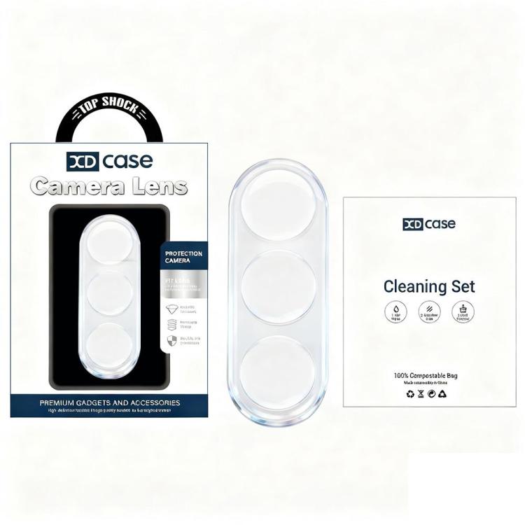 XDcase Transparent Integrated Tempered Glass Camera Film, For Samsung Galaxy Z Flip7 FE, For Samsung Galaxy Z Flod7 5G, For Samsung Galaxy Z Flip7 5G, For Samsung Galaxy S25 Edge 5G, For Samsung Galaxy S25 5G, For Samsung Galaxy S25+ 5G                ...