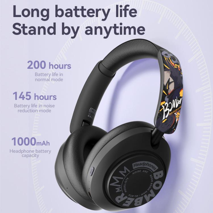 GT-3 Wireless Bluetooth Stereo ANC Gaming Music Headphone, GT-3