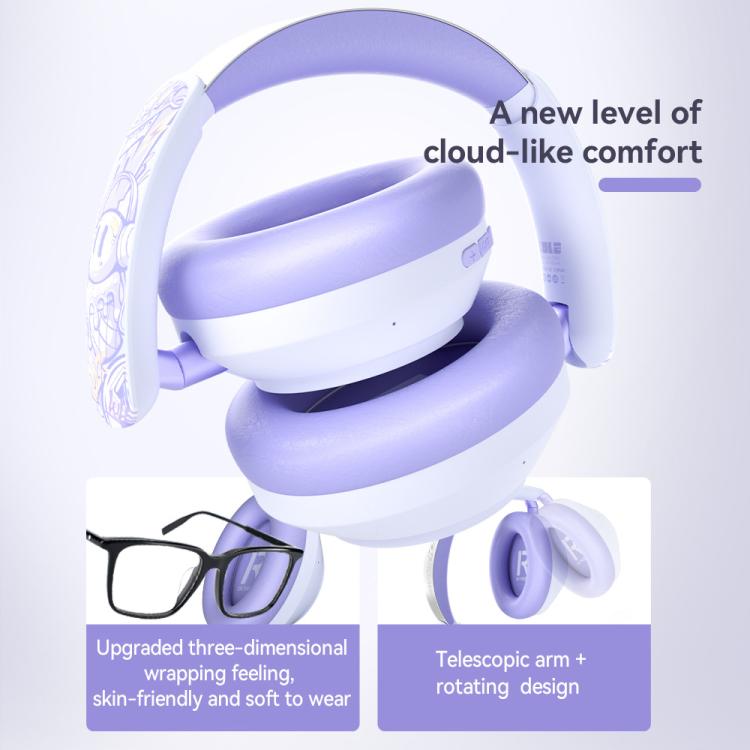 GT-3 Wireless Bluetooth Stereo ANC Gaming Music Headphone with 2.4G USB Drive